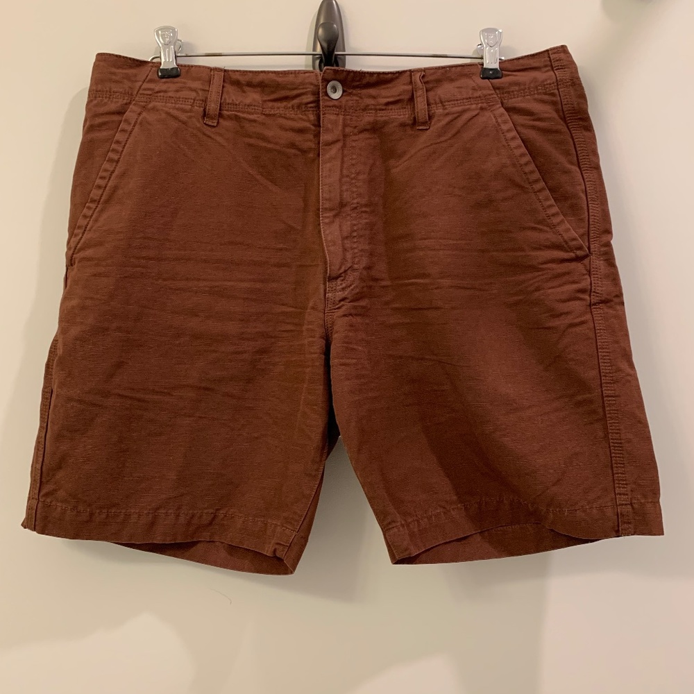 Taylor Stitch Morse Short. Size 35. Color Russet